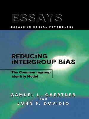 cover image of Reducing Intergroup Bias